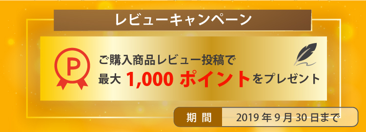 レビューキャンペーン