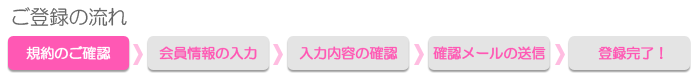 ご登録の流れ