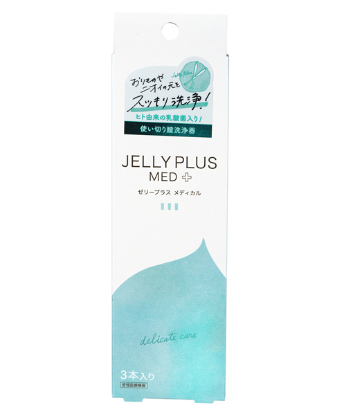 ジェクス ゼリープラスメディカル 3本入 乳酸菌入り膣洗浄器