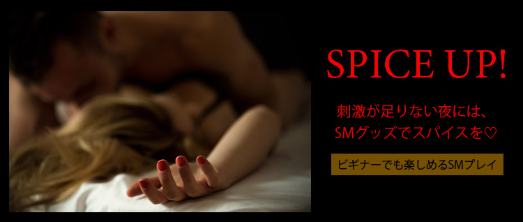 SPICE UP! ビギナーでも楽しめるSMプレイ